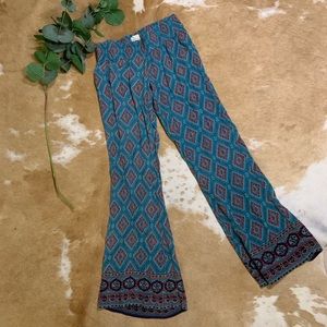 O’Neill flowy boho pants, sz s